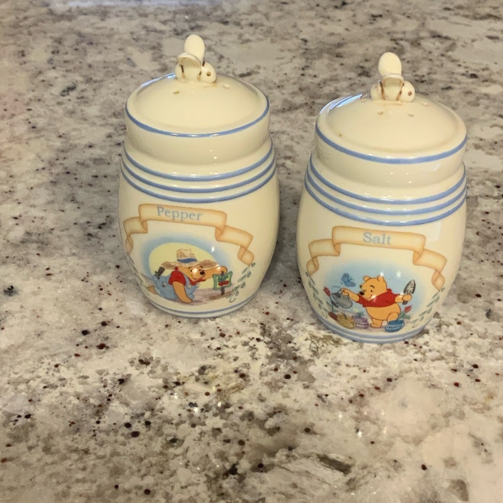Winnie the Pooh Salt and Pepper Shakers